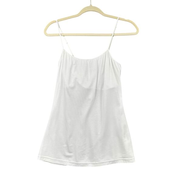 Cosabella Talco Long Camisole White Spaghetti Straps Womens‎ Camisole Size Large - Picture 1 of 6